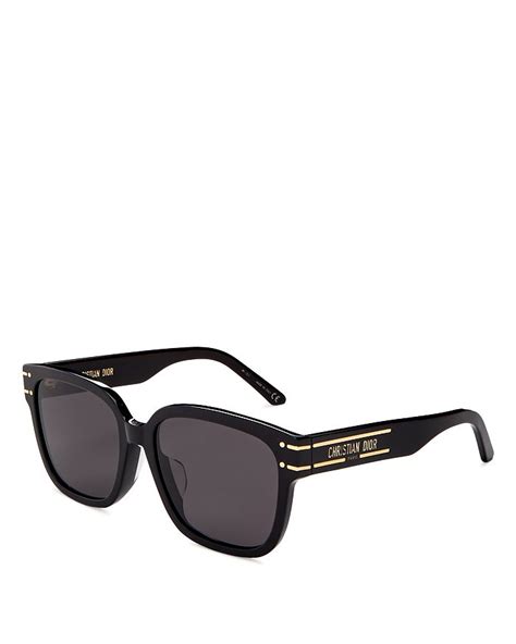 DIOR 'DiorSignature S7F 58mm Square Sunglasses .